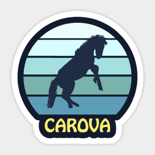 Carova Wild Horse Sticker